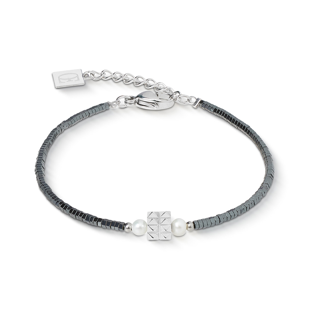 Комплект Coeur de Lion часы и браслет Silver-Silver 7670/53-1717