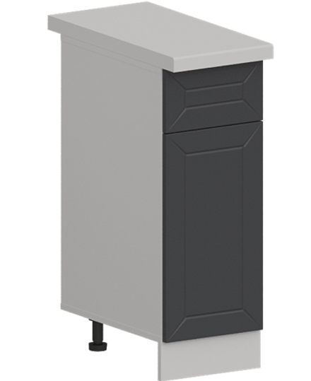 Кухня Модуль ШН1Я 300 Графит / Графит