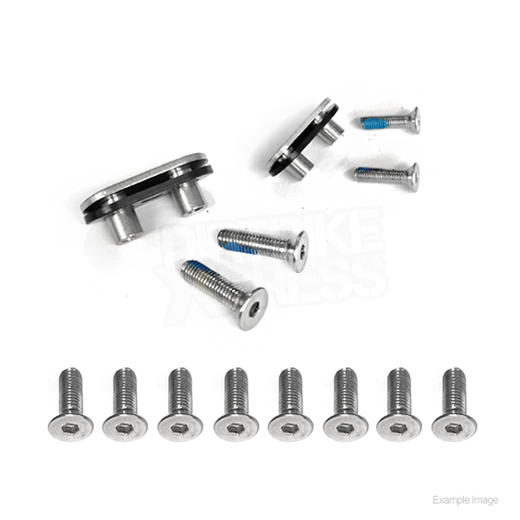Запчасти к наколенникам Leatt C-Frame Carbon Bolt kit complete (Black, OS, 2024 (4015300340))