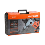 Молоток отбойный PATRIOT DB 200, мощность 1375Вт, энергия удара 18 Дж, 2800 уд./мин., 2 зубила в комплекте, кейс