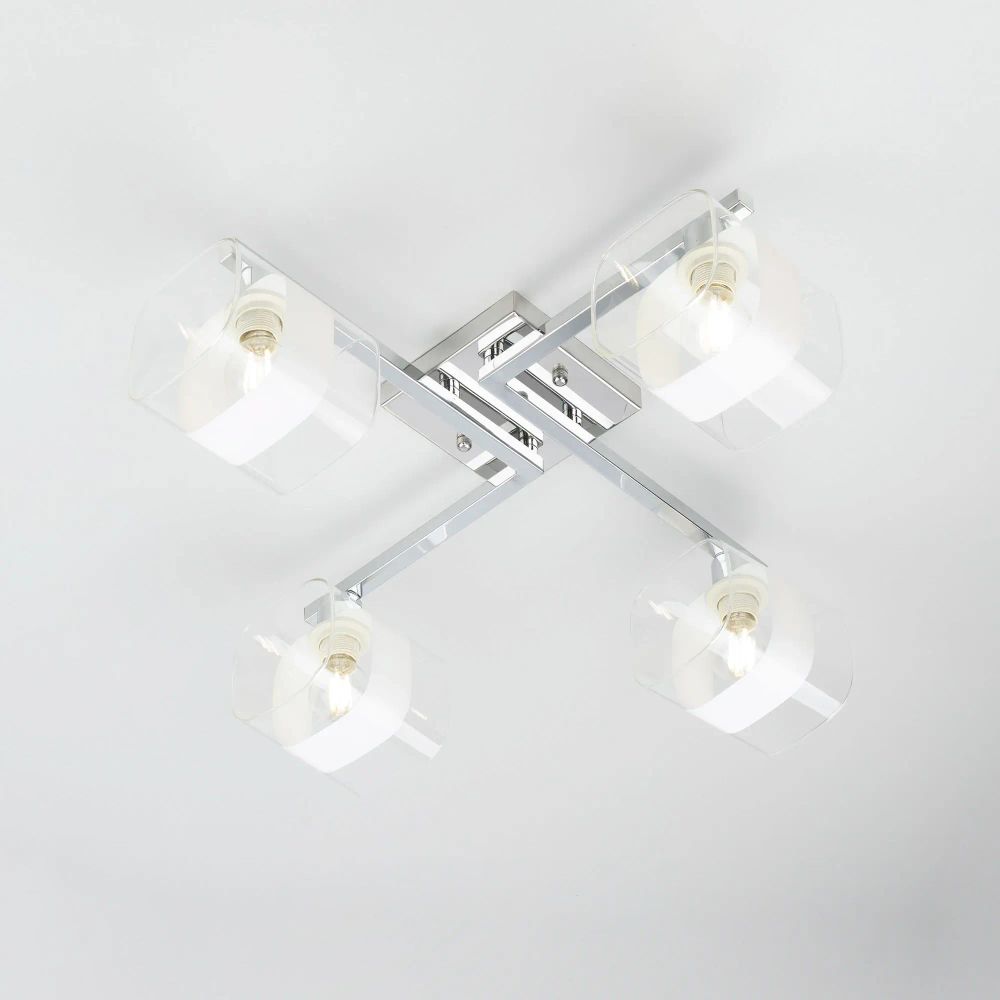 Citilux Вирта CL139141 Люстра потолочная Хром