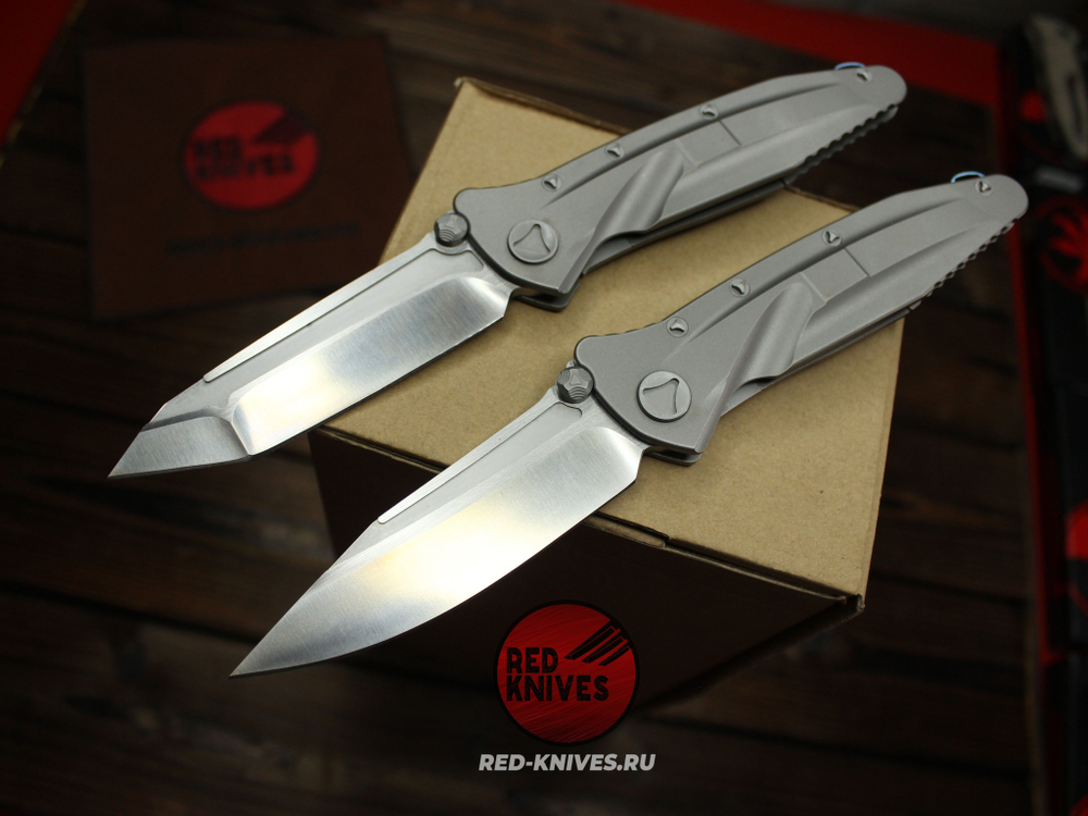 Нож Microtech SOCOM Delta Full Titanium S/E А+++ (новое покрытие рукояти) - рукоять титан MT/SCTI