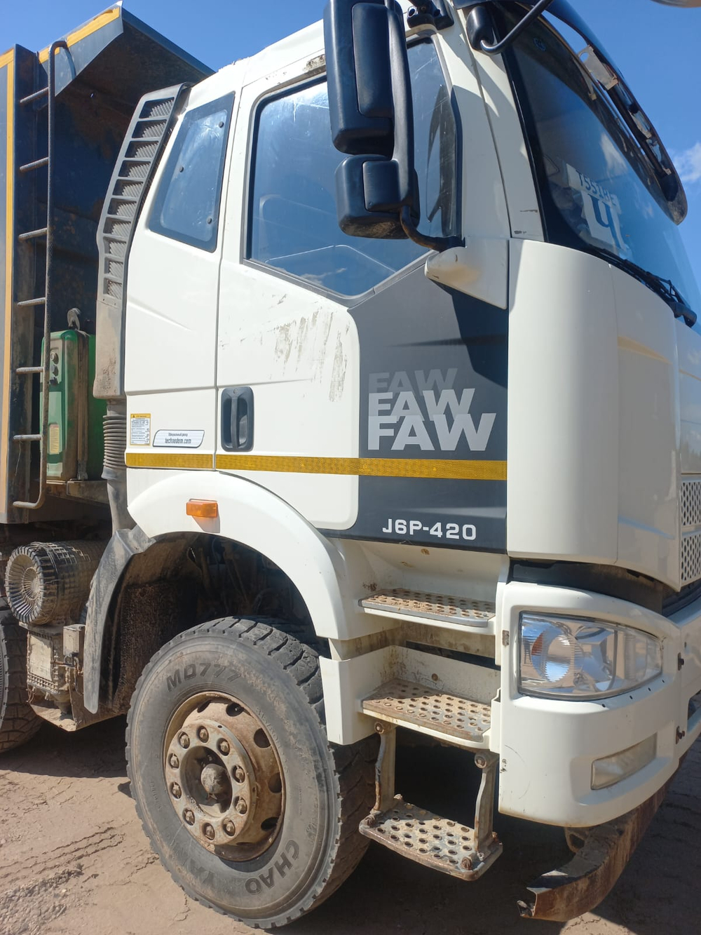 FAW J6 8x4 Самосвал СА3310Р66K24T4E5 (Дизельный, 11,1 л, 420 л.с., МТ)