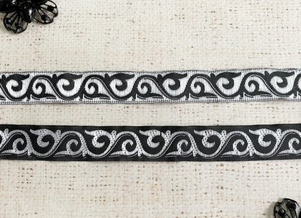 Тесьма жаккард, ш. 5 см.