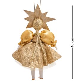 РусКукла RK-797/1 Кукла подвесная «Девочка в костюме звездочки»