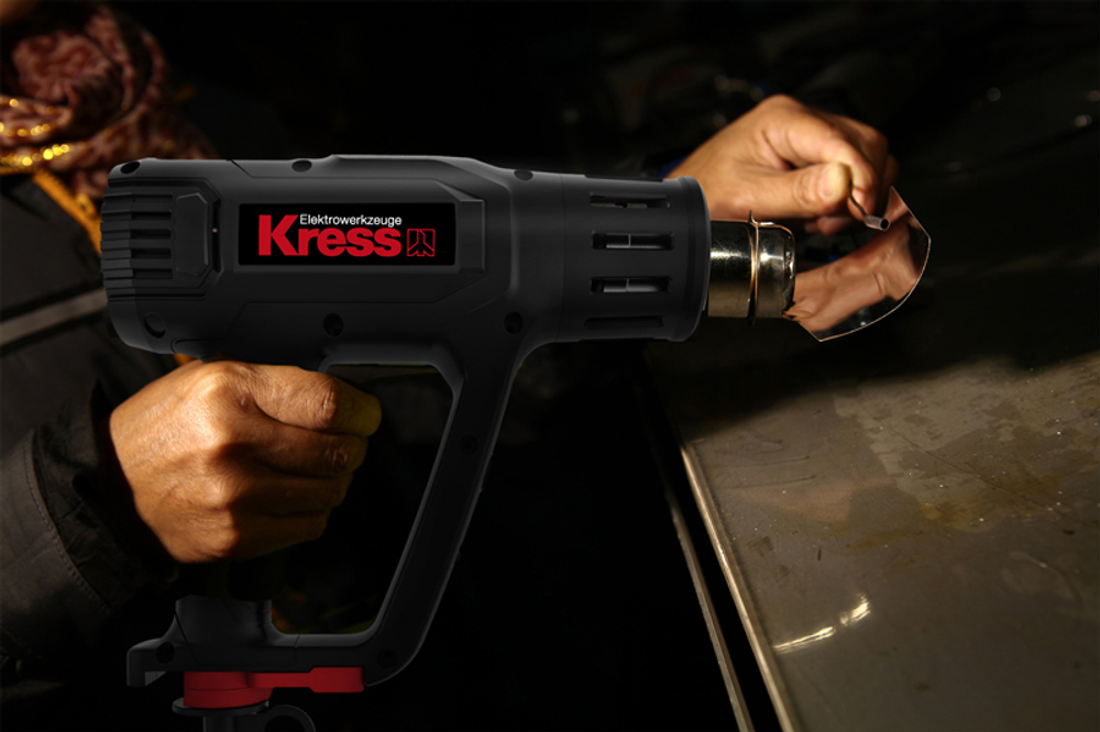 Фен KRESS KU041, 2000Вт с цифровым дисплеем, коробка