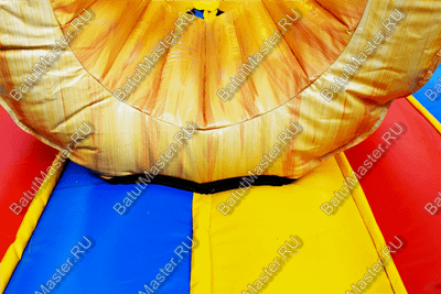 Коммерческий надувной батут "Солнечный остров" 7.5*5*5 м