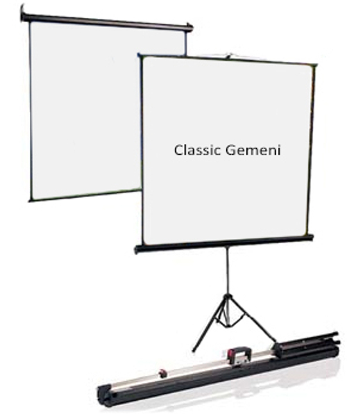 Экран на треноге Classic Gemini 180x180 см (1:1)