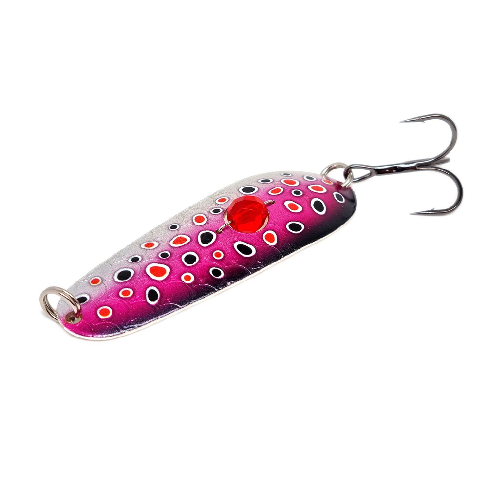 Блесна колеблющаяся Kuusamo Rasanen 70/20 с камнем BLU/B-S