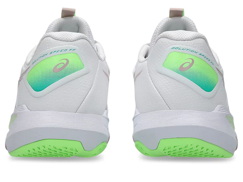 Женские теннисные кроссовки Asics Solution Speed FF 4 - white/morganite