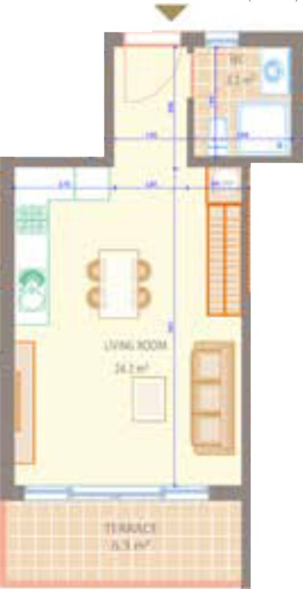 "Thalassa Beach Resort", Northern Cyprus, BAFRA Первая линия Средиземного моря в элитном регионе Бафры, песчаный берег. Международный гарантированный титул недвижимости с землей. Управление по типу гостиницы 5 звезд