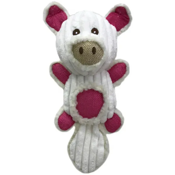 Игрушка Petpark для собак Поросенок с большим хвостом 25 см белый, размер S