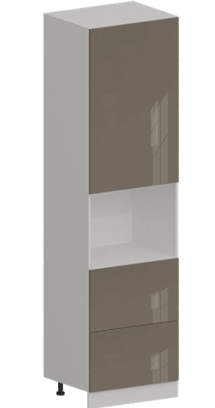 Кухня Модуль ШП2Я 600 Белый / Капучино