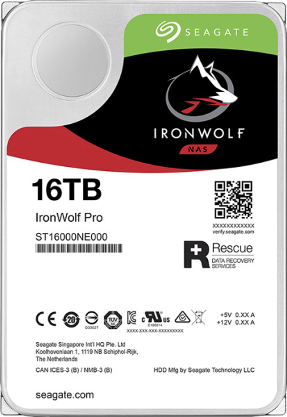Жесткий диск 16TB SATA 6Gb/s Seagate ST16000NE000