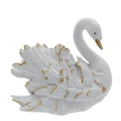 GAEM Фигурка декоративная "Лебедь", L16 W8 H15,5 см