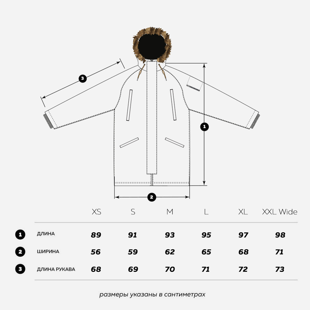 Парка Footwork Alaska Dark Navy