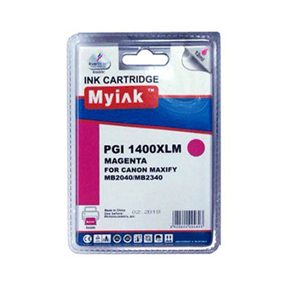 Картридж для CANON  PGI-1400XLM MAXIFY МВ2040/МВ2340 Magenta (12ml, Pigment) MyInk