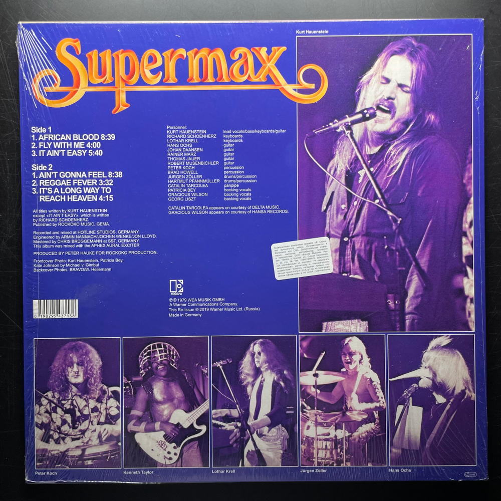 Supermax ‎– Fly With Me (Германия 2019г.)