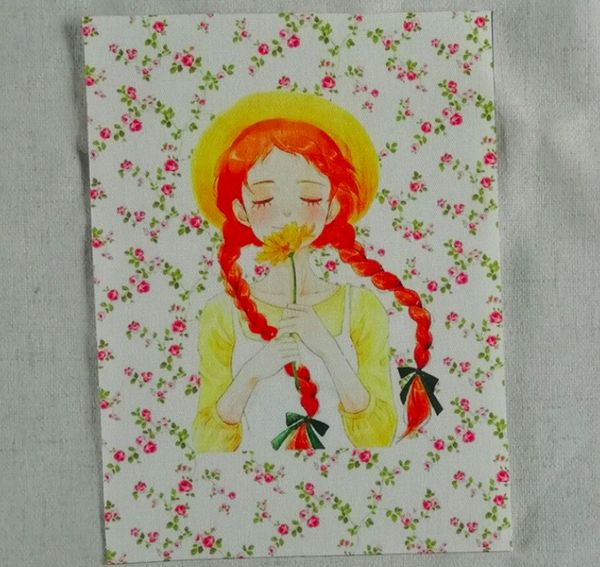 Anne #2  панно, холст 20 / 15 см 1