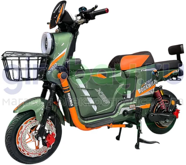 Электроскутер ROCKWILD X900 1600W (60V/40Ah) - Зеленый фото №1