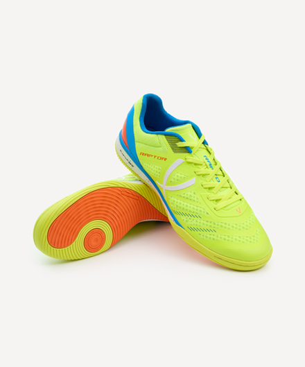 Бутсы зальные RAPTOR IN Green/blue