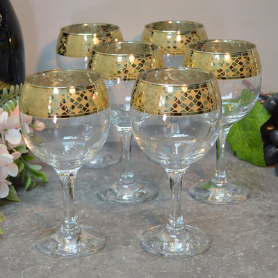 Набор бокалов для вина 6шт 260мл "Калейдоскоп"