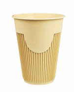 СТАКАН ПЛАСТ. ДЛЯ ГОРЯЧИХ НАПИТКОВ ВЗЛП 350 МЛ. КОР.КРАФТ.ПРОЗ.ЧЕРН. 10\200 ШТ.