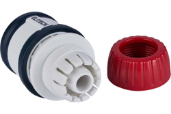 Соединитель для шланга 13 мм 1/2" с автостопом HF 011WS Garden Elitech 206036