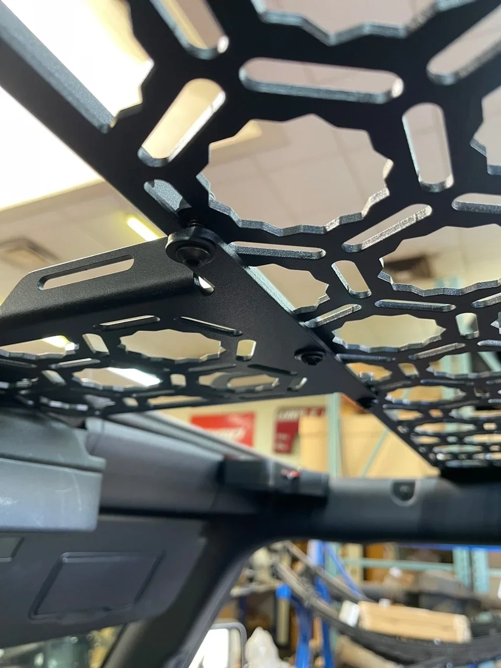 Внутреннее крепление на крышу для Bronco Raptor 2022+ Дополнительная короткая панель