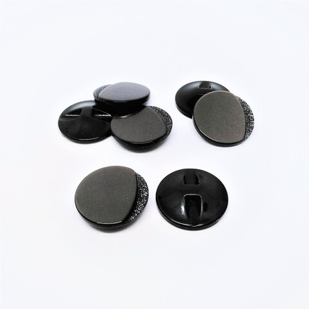 Пуговицы №770, полуножка, 28мм, цв.коричневый (CB 3638)