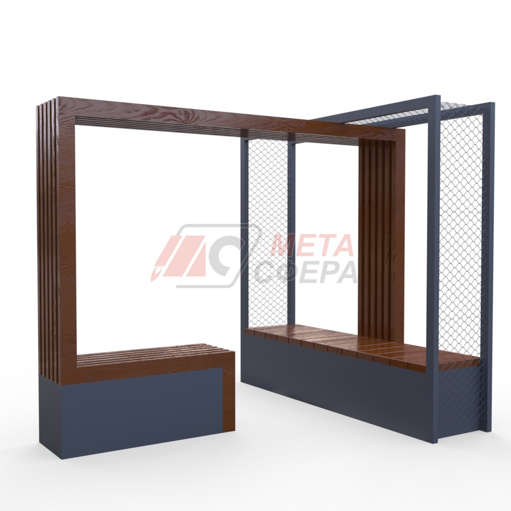 Скамейка-пергола Герман