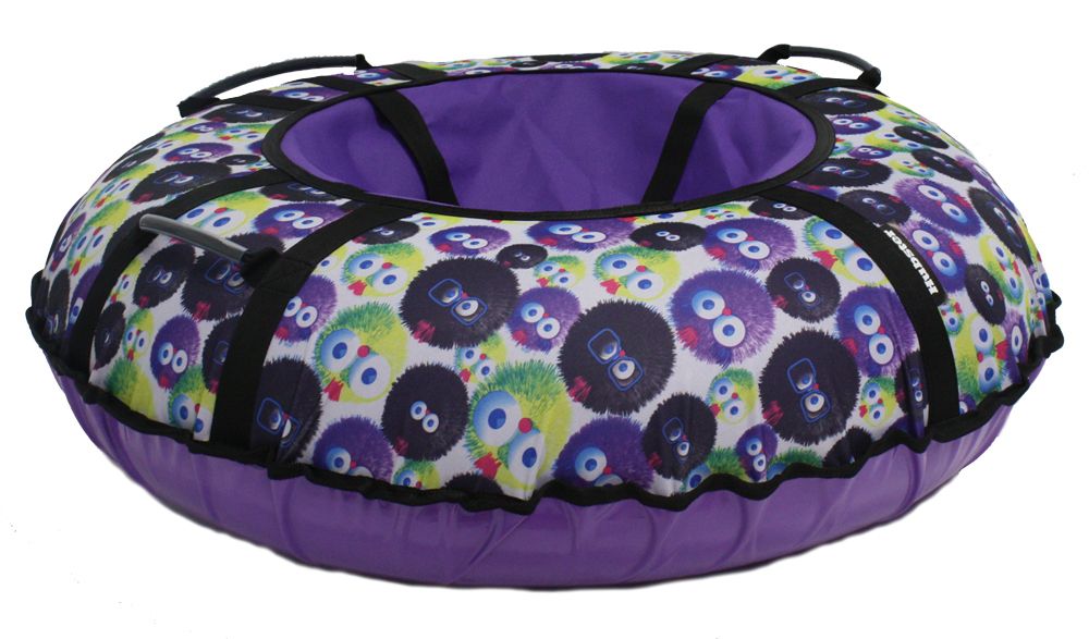 Тюбинг Hubster Фьюжн Ежики, фиолетовый