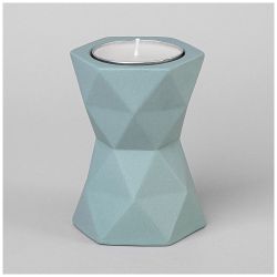 ПОДСВЕЧНИК СО СВЕЧОЙ 8.5*8.5*12.5СМ (СВЕЧА АРОМАТИЧЕСКАЯ В КОМПЛЕКТЕ)