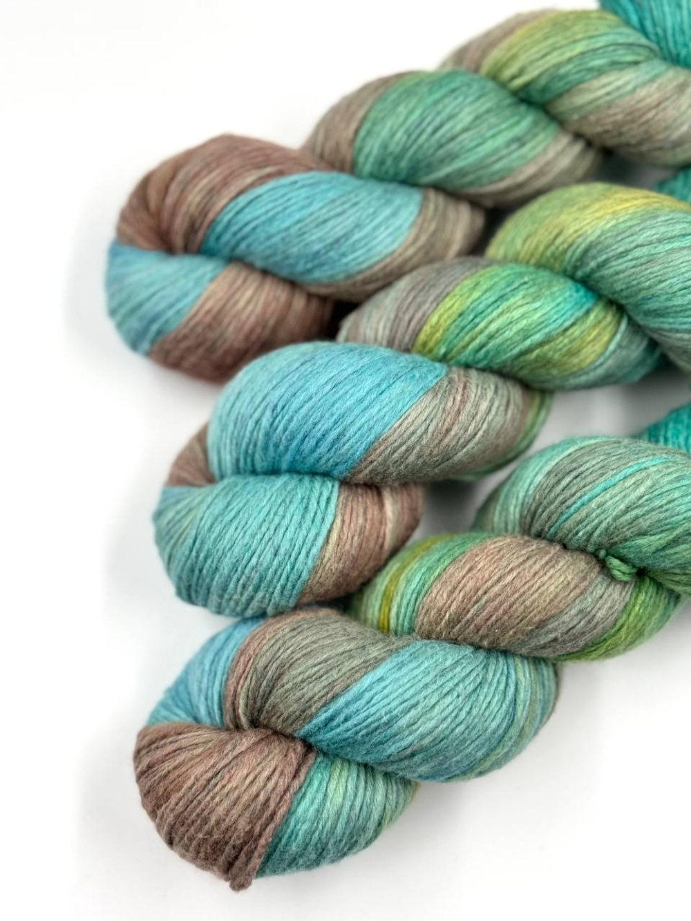 Хлопок мако 60% кашемир 40%, 280 м в 100 г, горное озеро