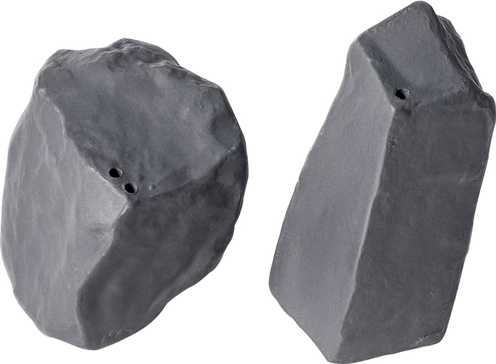 Солонка и перечница Cmielow Design Studio Rock Salt, фарфор
