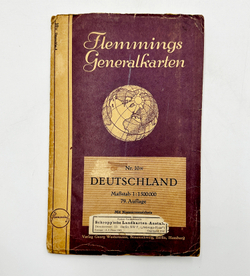 Генеральные карты Флемминга, № 10 N: Германия (Deutschland). Берлин, Германия. Georg Westermann.1935