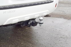 Фаркоп PT GROUP /съемный квадрат/ для NISSAN Pathfinder 2004-2014(паспорт и сертификат в комплекте)(без электрики) арт.8031501