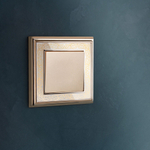 Клавиша для выключателя перекрестного (шампань)