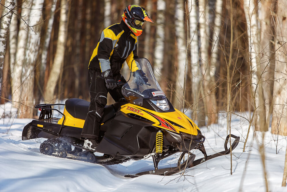 Снегоход РУССКАЯ МЕХАНИКА Tiksy 250 Люкс