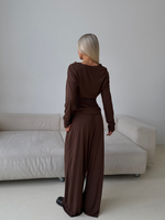 Трикотажный костюм Spring шоколад