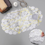 6850625 SPA-коврик для ванны на присосках SAVANNA «Мрамор», 37×68 см, цвет серый