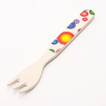 4298750 Вилка для кормления, бамбук, цвет и рисунок  МИКС