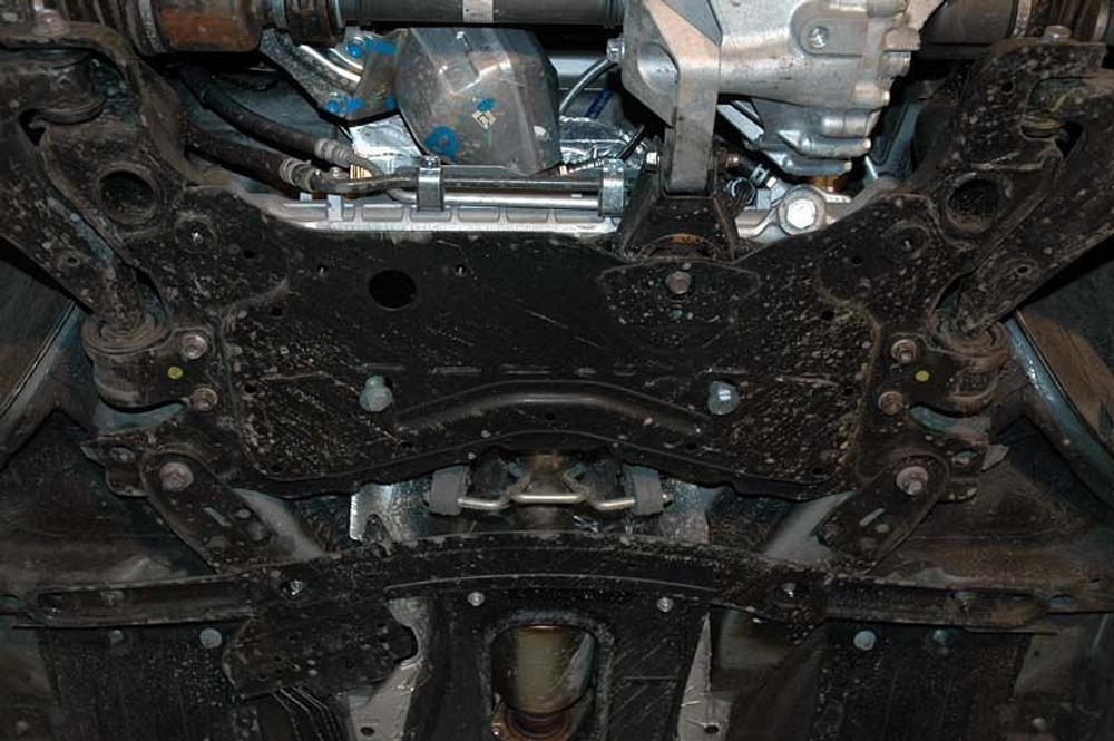Защита картера и КПП Sheriff для Mazda 3 I (BK) 2003-2009 арт.12.1210