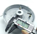 ТЭН для аппарата сахарной ваты 125х12 мм в сборе с термостатами