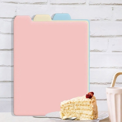 Набор гибких разделочных матов 3 шт разных цветов 24х32 см полипропилен Коллекция 3