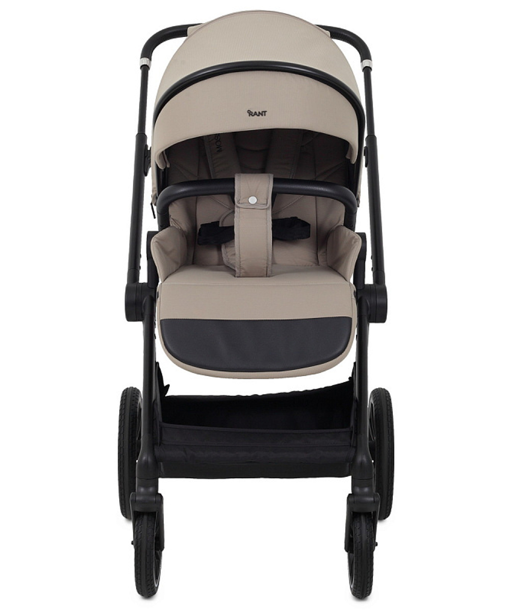 Детская коляска Rant Moss 3 в 1 с автокреслом Rant Cruise Black Beige