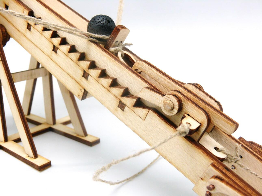 Римская Баллиста (Armarika) - деревянный конструктор, 3d Пазл, сборная модель, моделирование, моделизм.