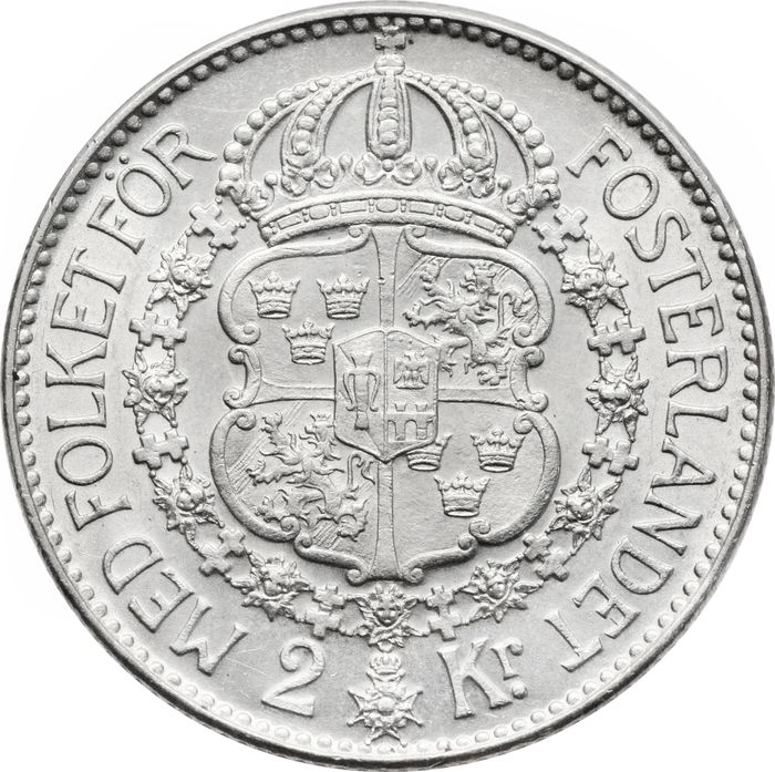 2 кроны 1940 Швеция