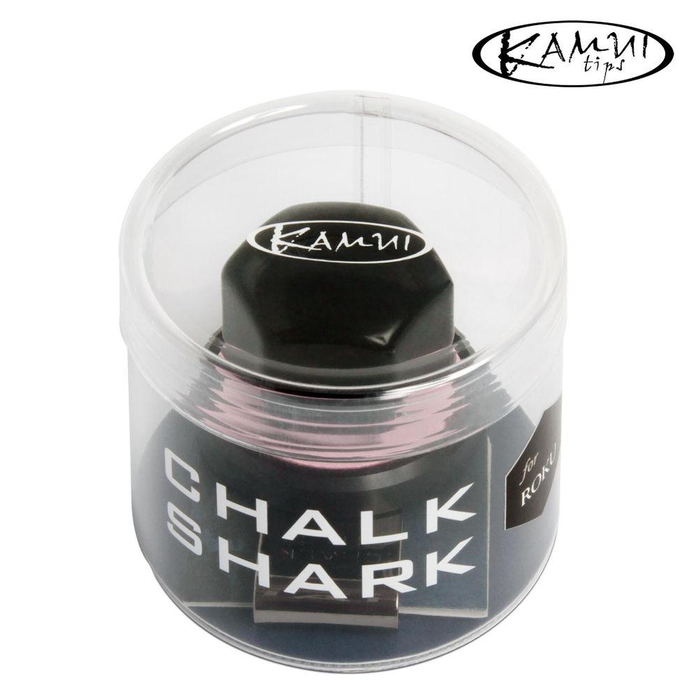 Держатель для мела Kamui Roku Chalk Shark магнитный розовый