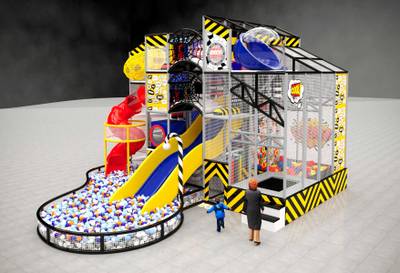 Детский игровой лабиринт «Страна фантазий»